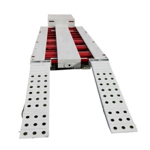 wuhan 4 Axles lowbed semi trailer