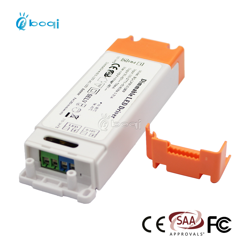 boqi CE CB SAA 0-10v dimmable led driver 15w 18w 20w 24w 25w 28w 600mA