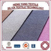 Polyester Twill Flocking Fabric , Jaguar Microfiber Upholstery Fabric