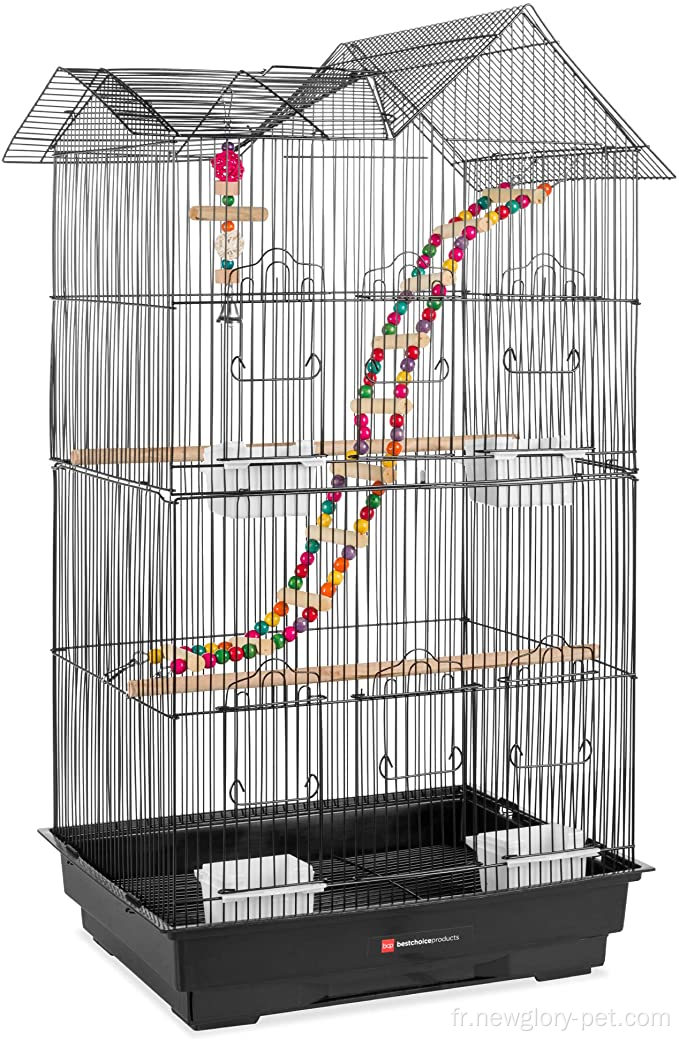 Cage d&#39;oiseaux en fer intérieure de 36 pouces / extérieure