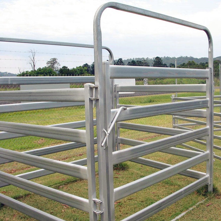 Galvanized  horse  fence panel