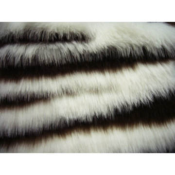 Lên trên Knittting Jacquard Faux Fur