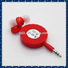 Convenient Headset Retractable with Detachable Cable BULK ITEMS
