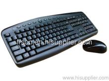 Kb-mk01 Black Color 107 Normal Size Wireless Mouse And Keyboard Combo?