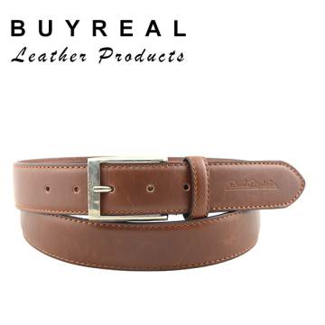 Real Leather Belt OEM Factory Direct Brown BullHide Belts