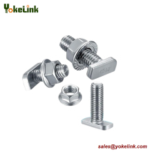 Stainless Steel T Head Bolts With Flange Nut