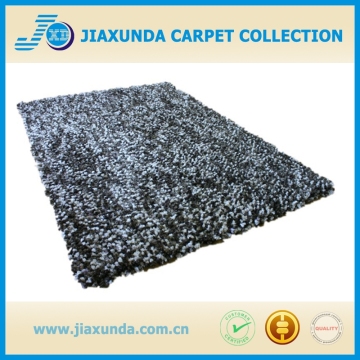 super soft shaggy blended yarn carpet/microfiber yarn mix thick soft yarn poly shag rugs