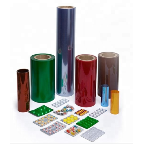 PVC plastic clear film roll