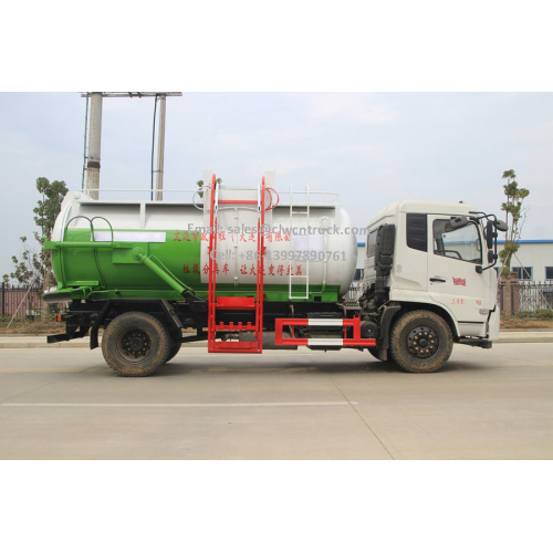 Tout nouveau camion de collecte d&#39;huile recyclée Dongfeng 10CBM