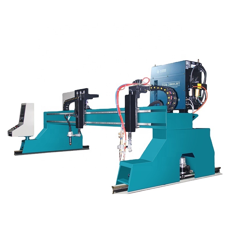 gantry cnc cutting drilling machine for plate steel