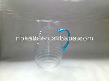 Plastic jug plastic pitcher water jug