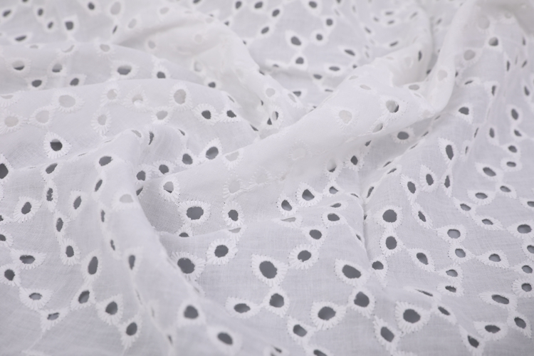 Fornitori d'oro ECO Friendly White Dress Weven Abito in cotone tessuto online