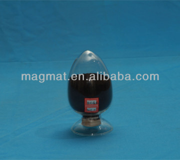 Magnetic powder for magnetic damping plate