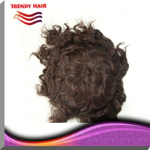 Fine Mono Base Human Hair Toupee 70