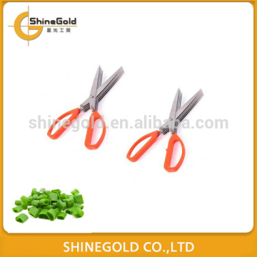 Kitchen chopped green onion scissors