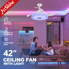 1stshine LED Ceiling Fan with RGB Lighting, Smart Features, and Music Speaker