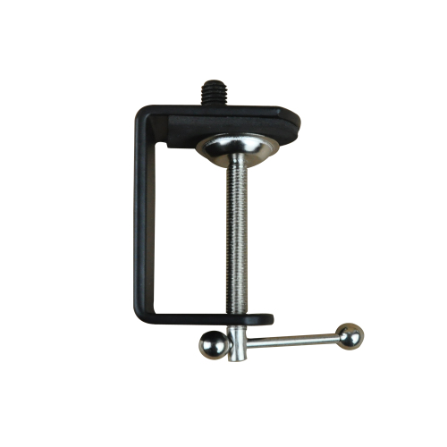 Mesa de aço preto mesa de aço ajustável C grampo