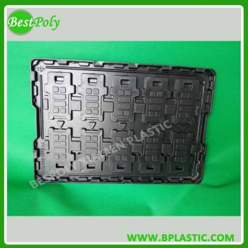 Plastic Thermoform Conductive Tray Antistatic Tray Packaging for Watch Components