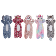 D KING Custom Squeaky Plush Octopus Dog Toy - No Stuffing