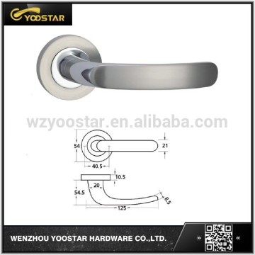 European design zinc lever door handle