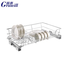 Home kitchen dish drainer, dish storage basket