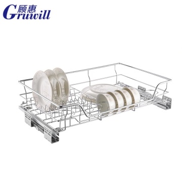 Home kitchen dish drainer, dish storage basket