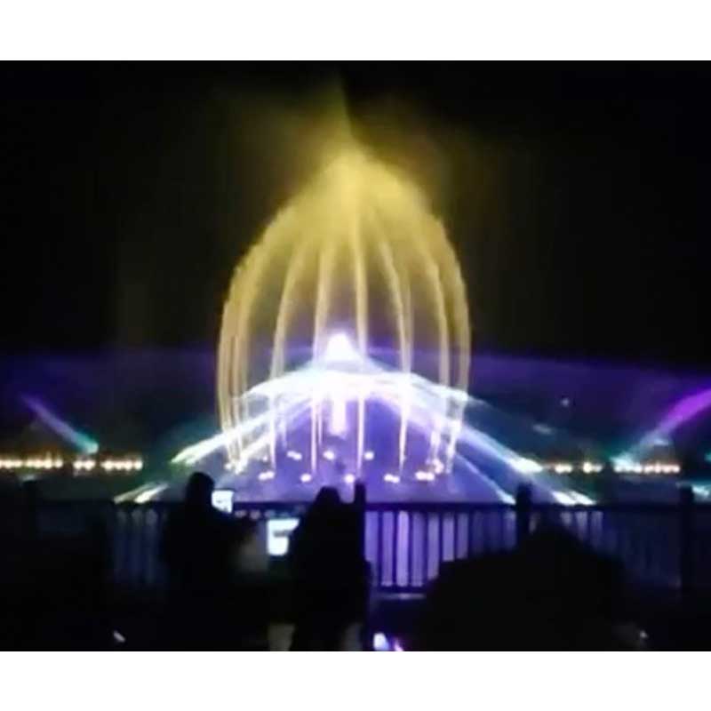 Laser Fountain Flashing