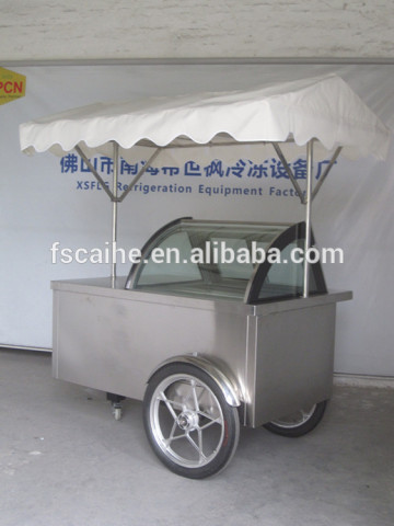 Ice cream freezer cart,freezer ice cream cart