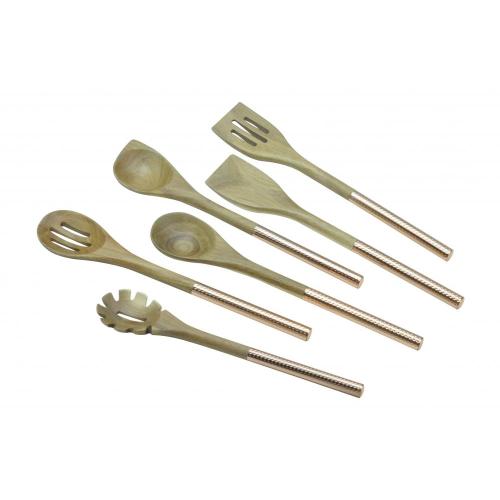 5 pcs wooden kitchen tools set