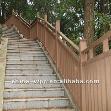 WPC fencing stair