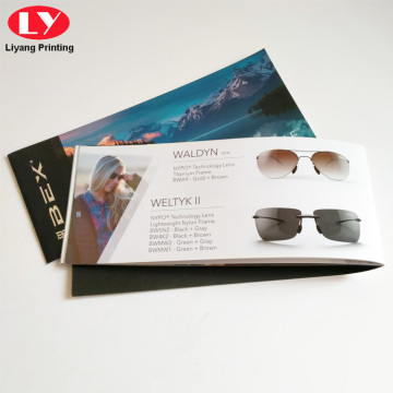 Book Print Service Custom Sunglass Booklet Printing Services