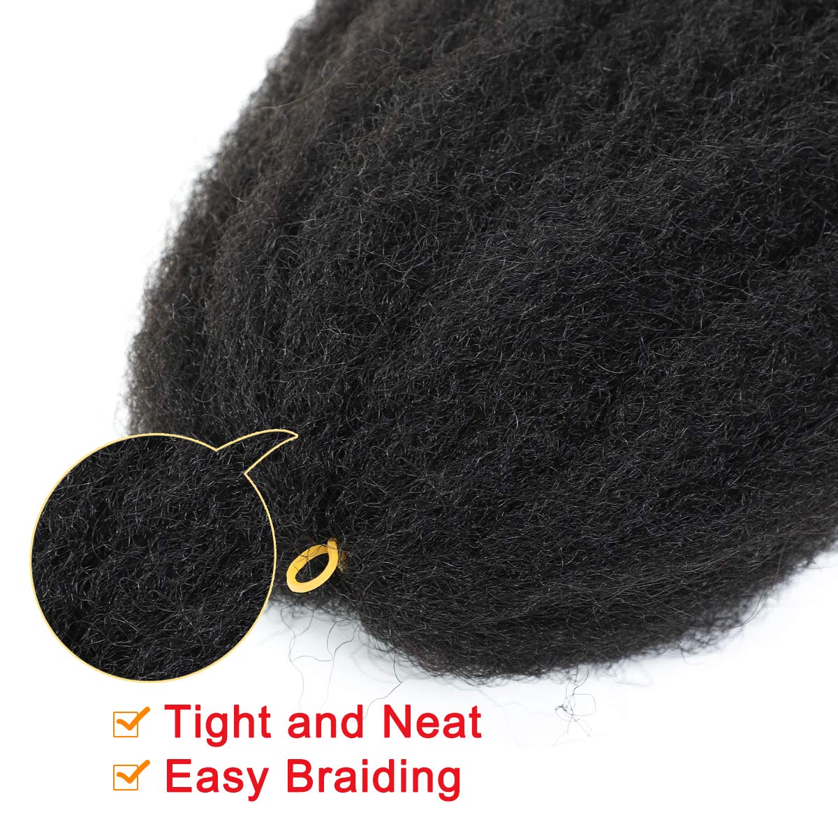 Marley Twist Crochet Hair Extensions Kinky Curly African Twist Braiding Hair Marley Crochet Locs Long And Soft For Man And Woman