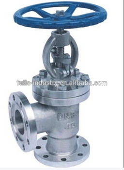 Cast steel Din Angle Globe Valve