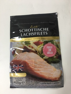 Smoked Salmon Fish Plastic Bag