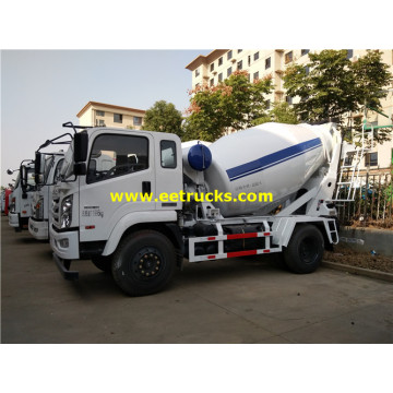 4ton 4x2 Beton Transit Mixer Vehicles