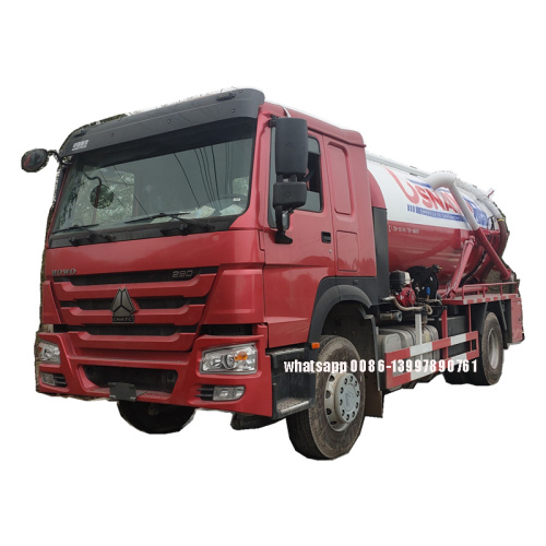 Абсолютно новый всасывающий грузовик SINOTRUCK HOWO 4X212CBM