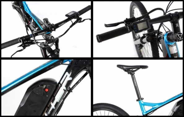 36V 250W Electric Mountain Bike Commuter with Lithium Rower Battery