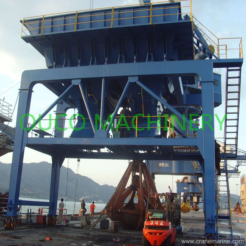 Coal Unloading Hopper High Safety Strong Structure