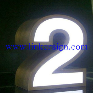 professional frontlit led business sign