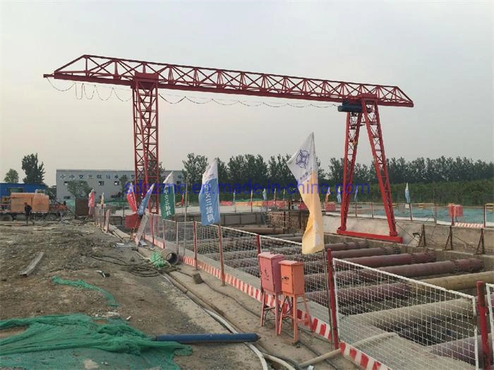 Mhh Trussed Electric Hoist Single Beam Girder Gantry Cranes