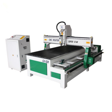 CNC carving machine router with rotary axis