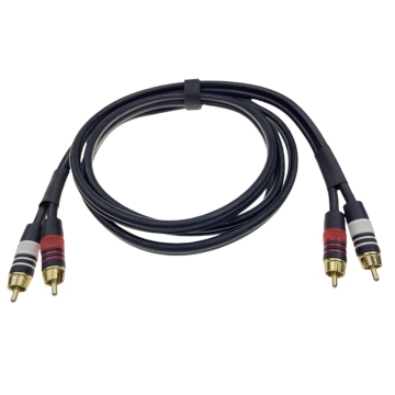 2 RCA plug to 2 RCA plug cable