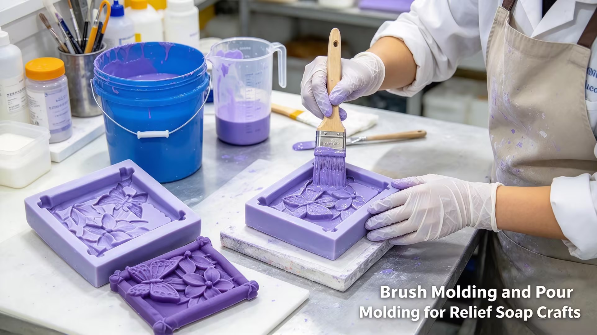 สบู่หัตถกรรมปั้นยางซิลิโคน 4 Soap Craft Molding Silicone Rubber 4