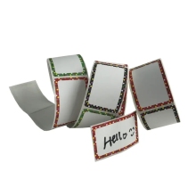 Writable Colorful Adhesive Name Tag Sticker For School and Parties