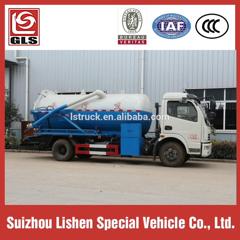 Dongfeng Small Mini Suction Sewage Truck Fecal