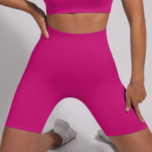 Summer High Waist Biker Yoga Pants with Pockets