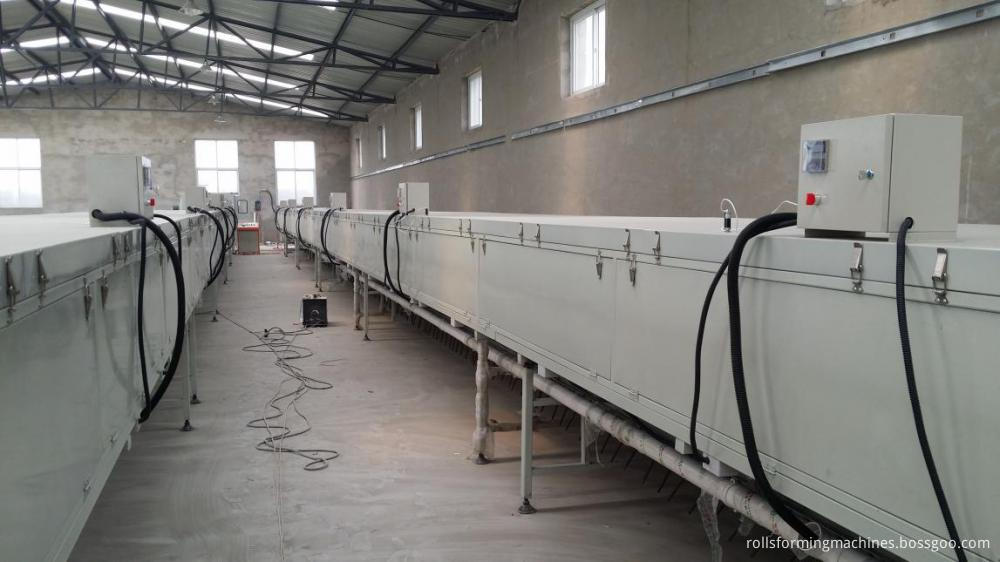 drying section1 for Stone Coated Metal Roofing Product Line