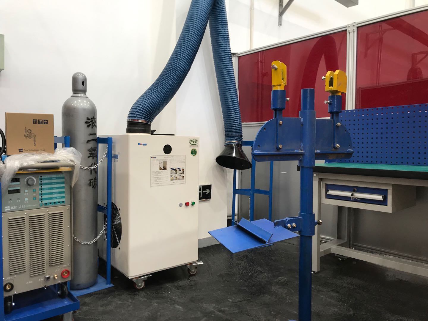 Mobile Welding Dust Collector for Welding Training School