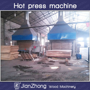 veneer hot press machine/veneer dryer/presser used wood press machine