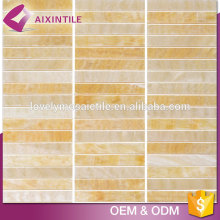 China Mosaic Supplier Mixed Glass Marble Pebble Mosaic